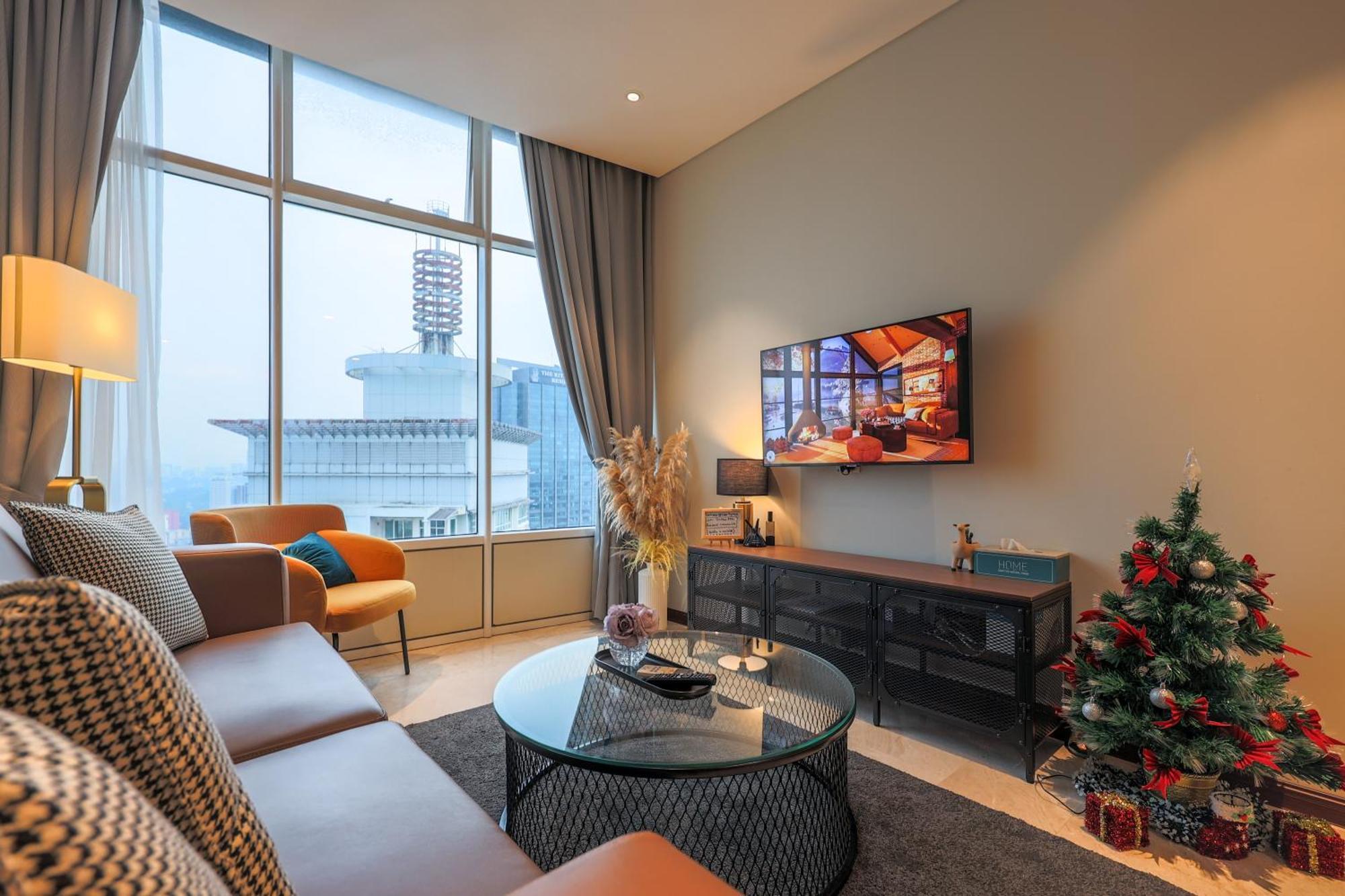Calm Sojourn, Sky Suites Klcc Kuala Lumpur Extérieur photo