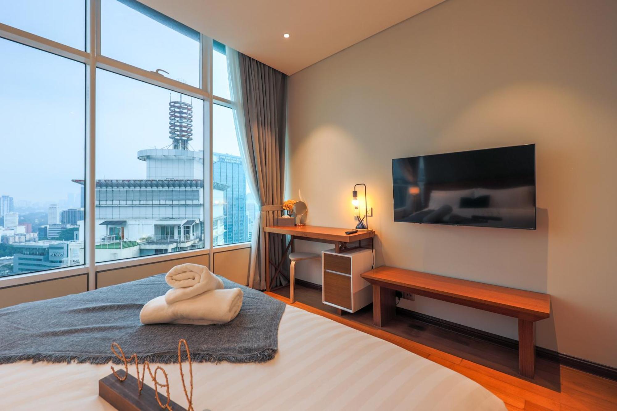 Calm Sojourn, Sky Suites Klcc Kuala Lumpur Extérieur photo